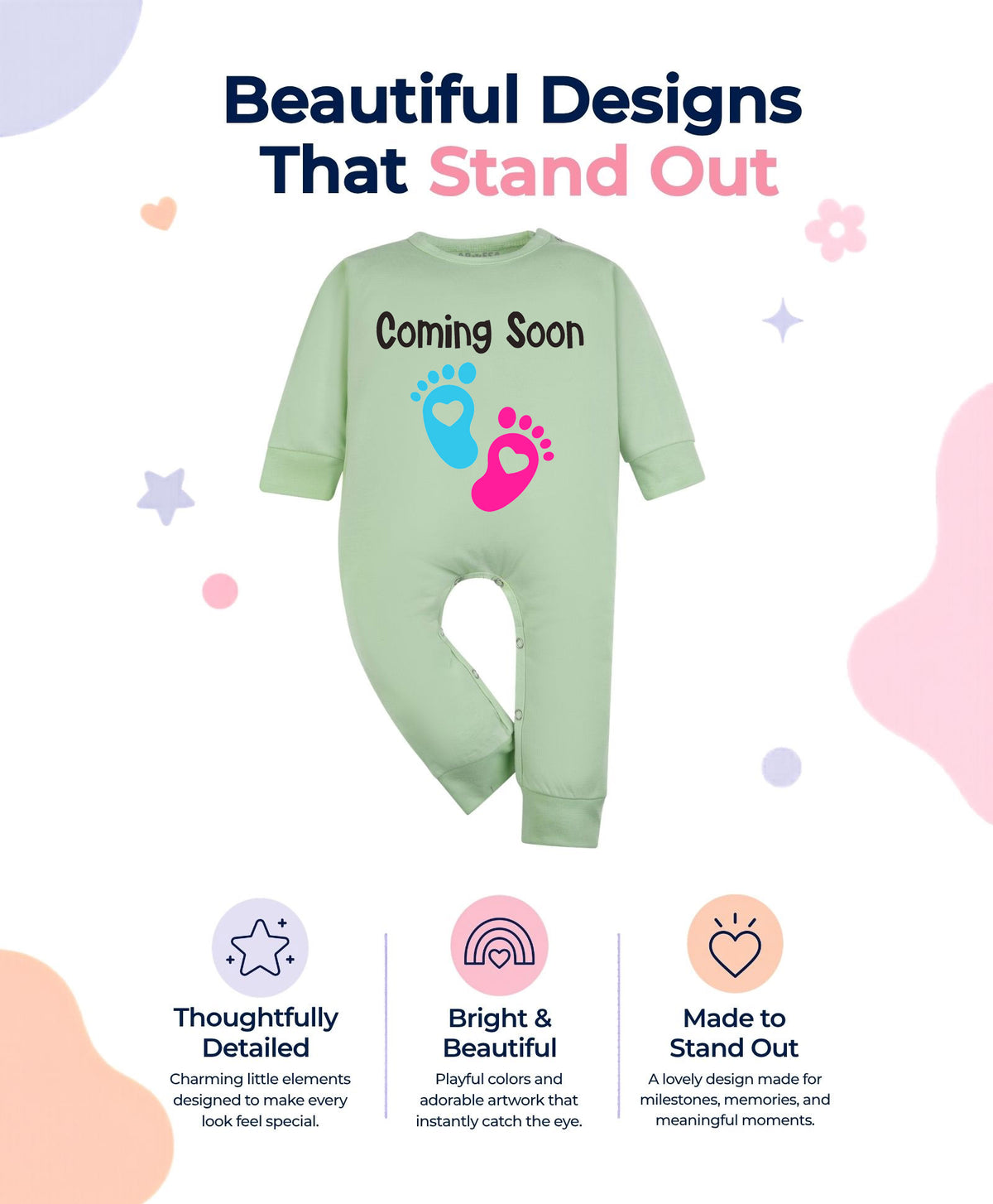 Coming Soon Pregnancy Announcement - Jumpsuit