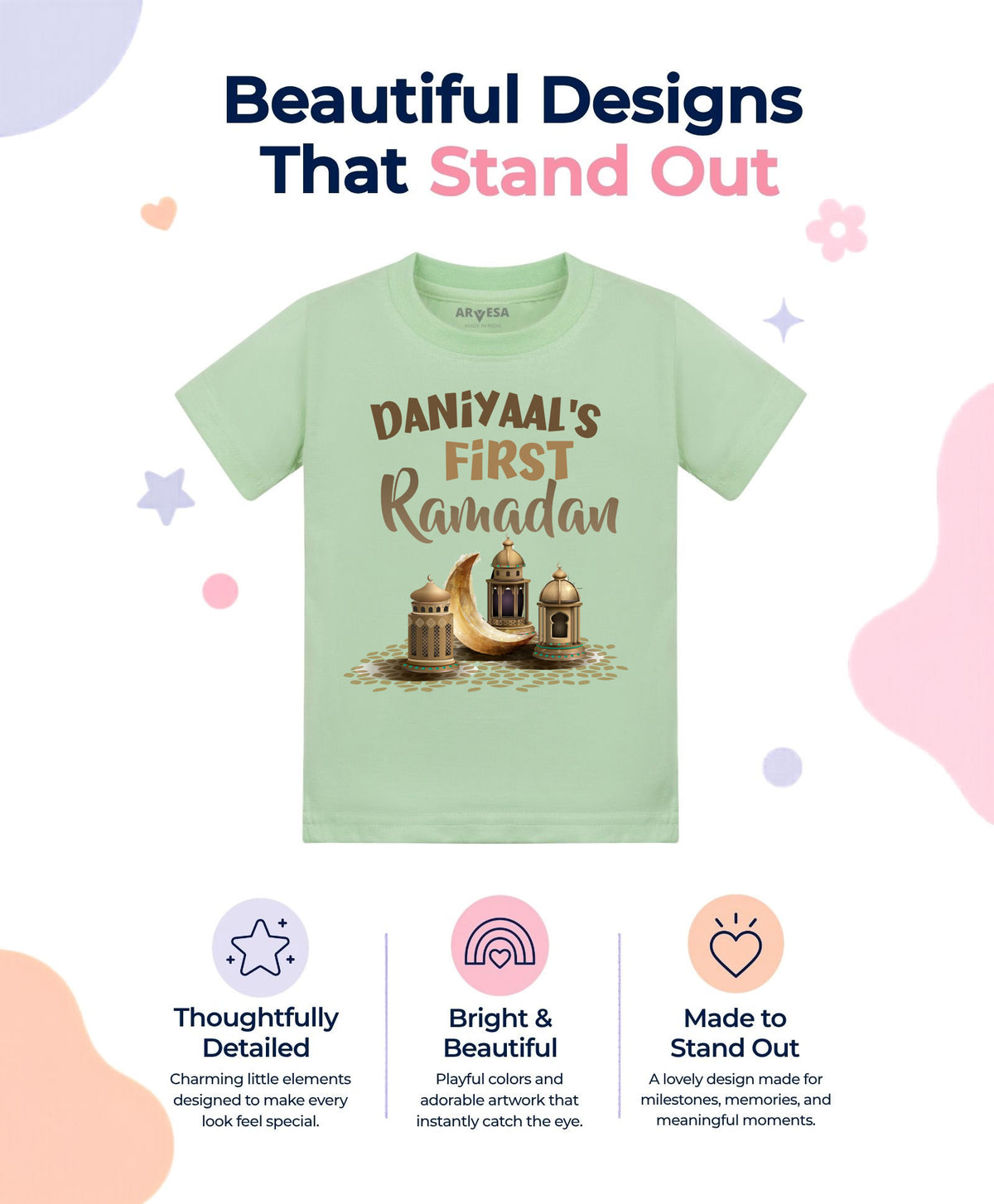 Yes | My First Ramadan - T-shirt