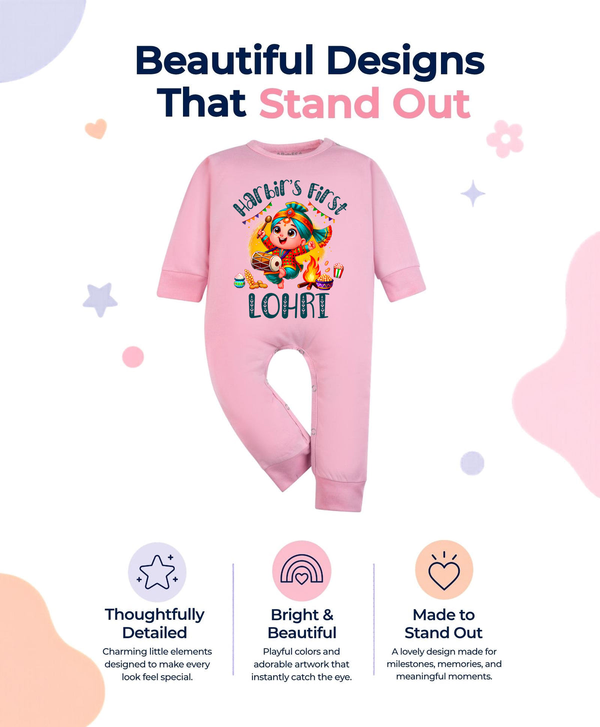 Yes | My First Lohri - Jumpsuit