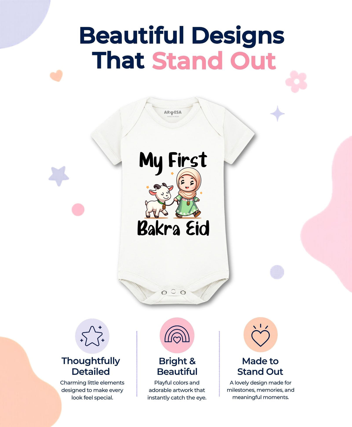 No | My First Eid - Romper