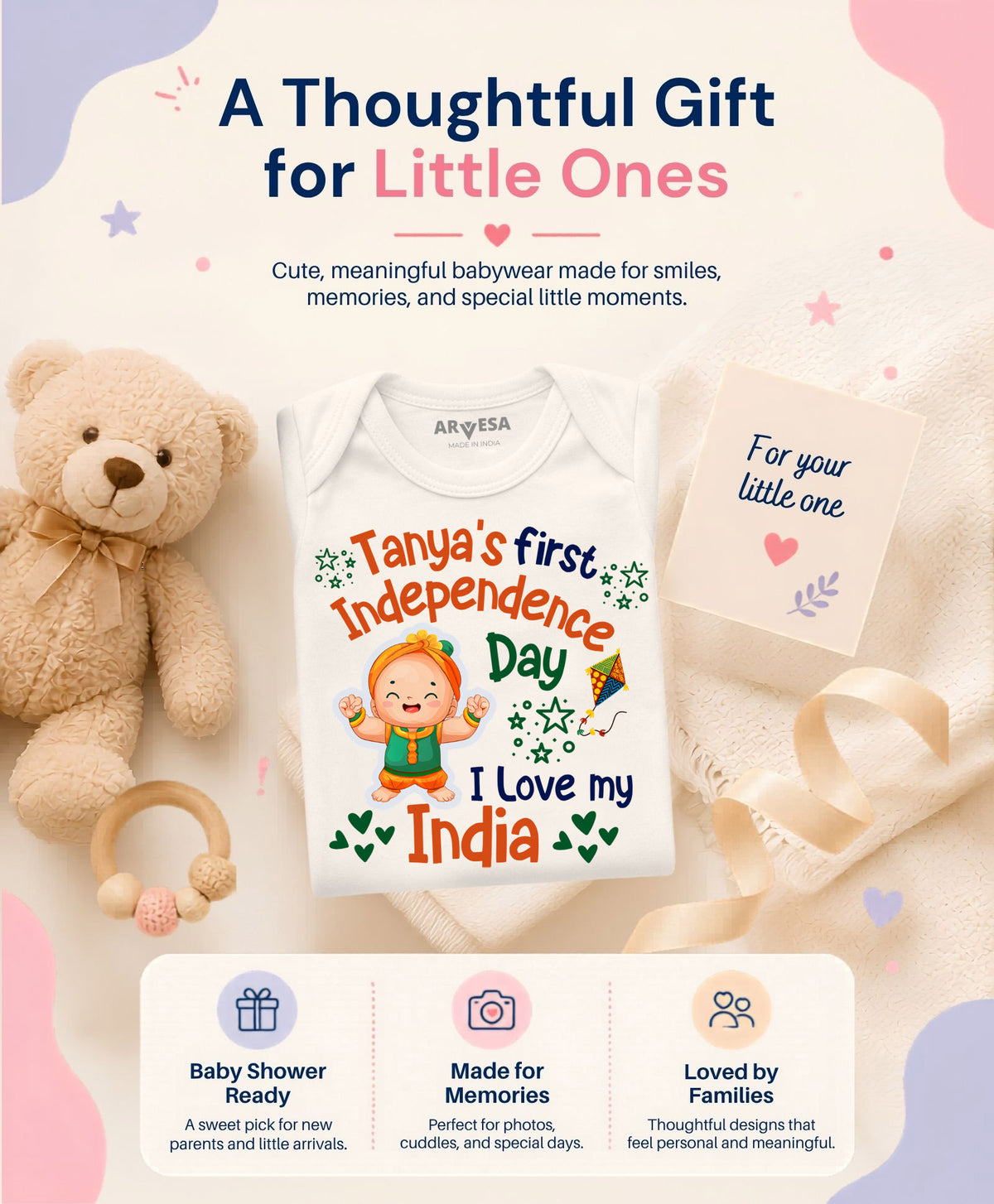 Yes | My First Independence Day - Romper