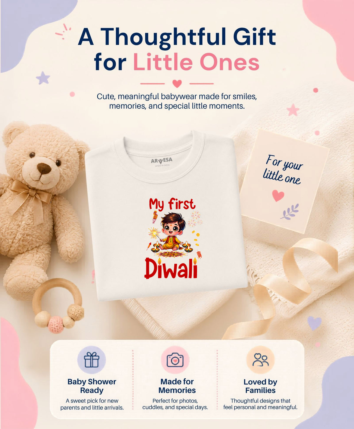 No | My First Diwali - T-shirt