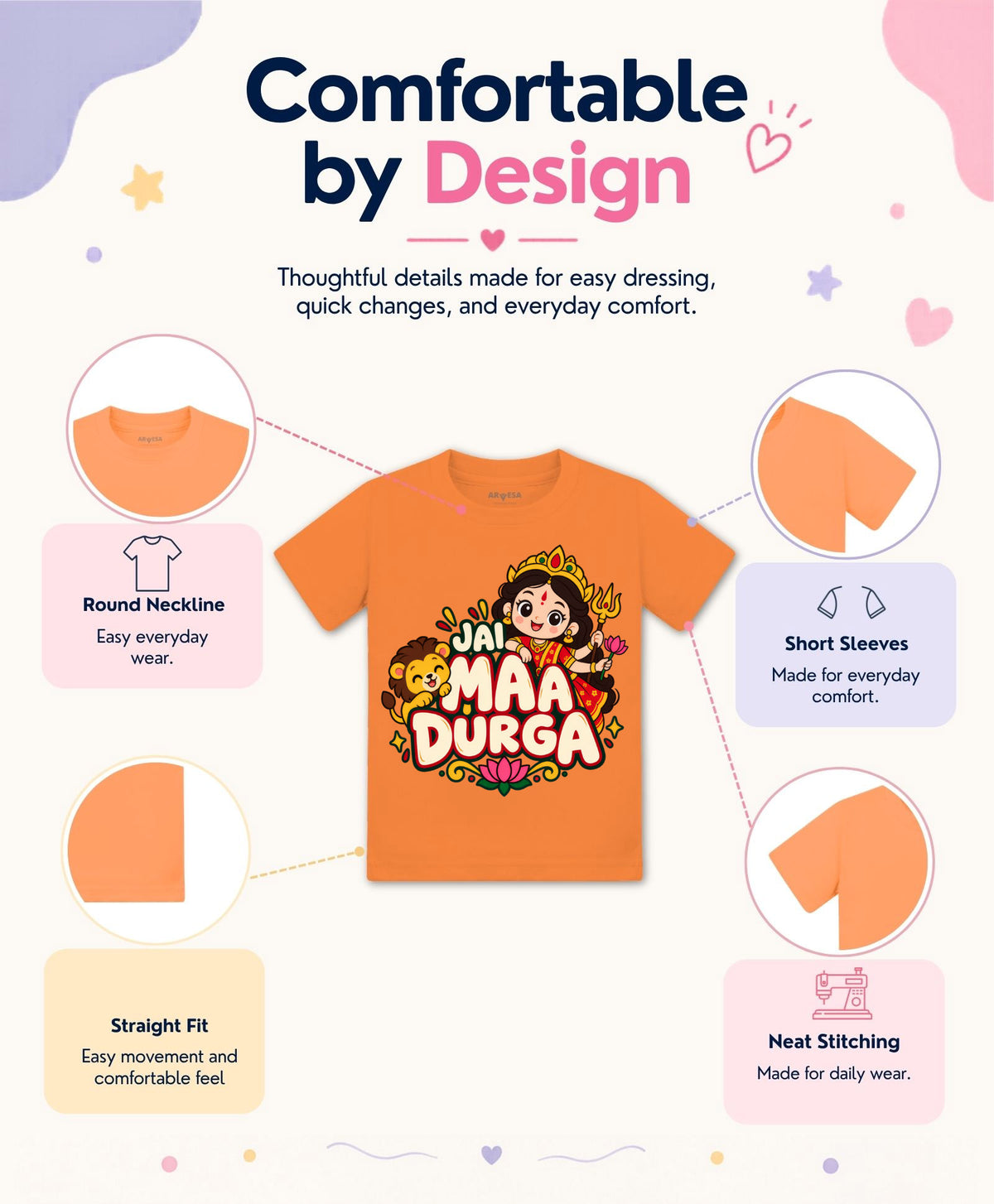 Jai Maa Durga Durga Puja - T-shirt