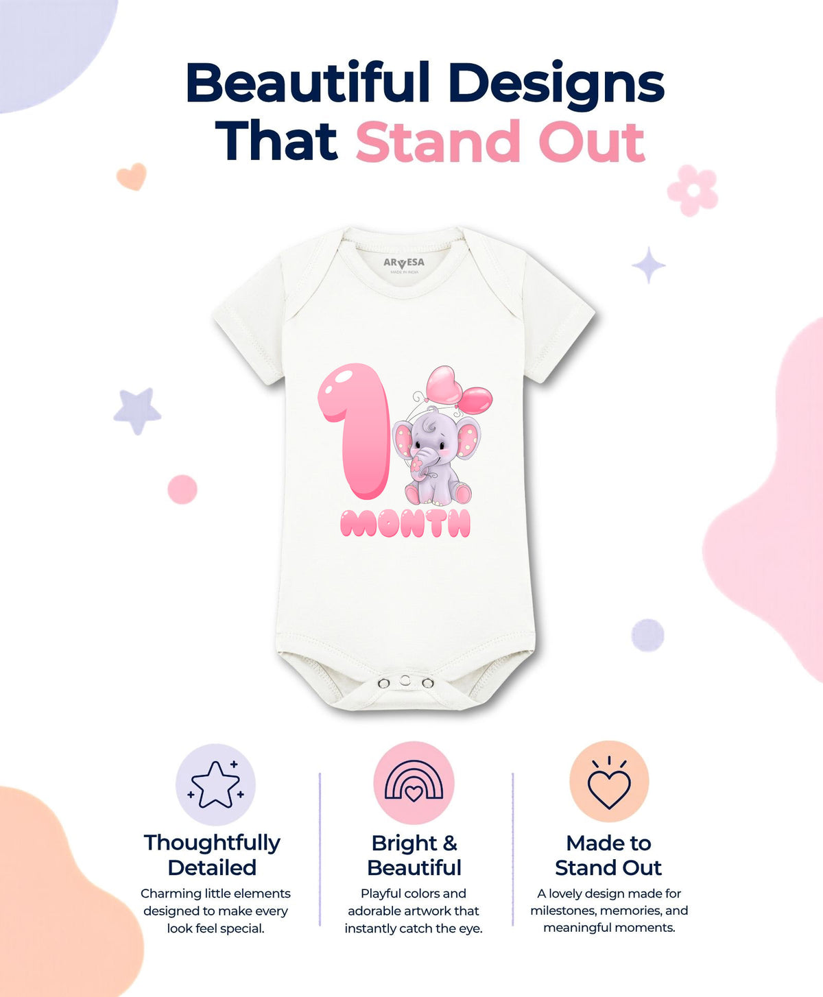 No | 1 Month - Romper