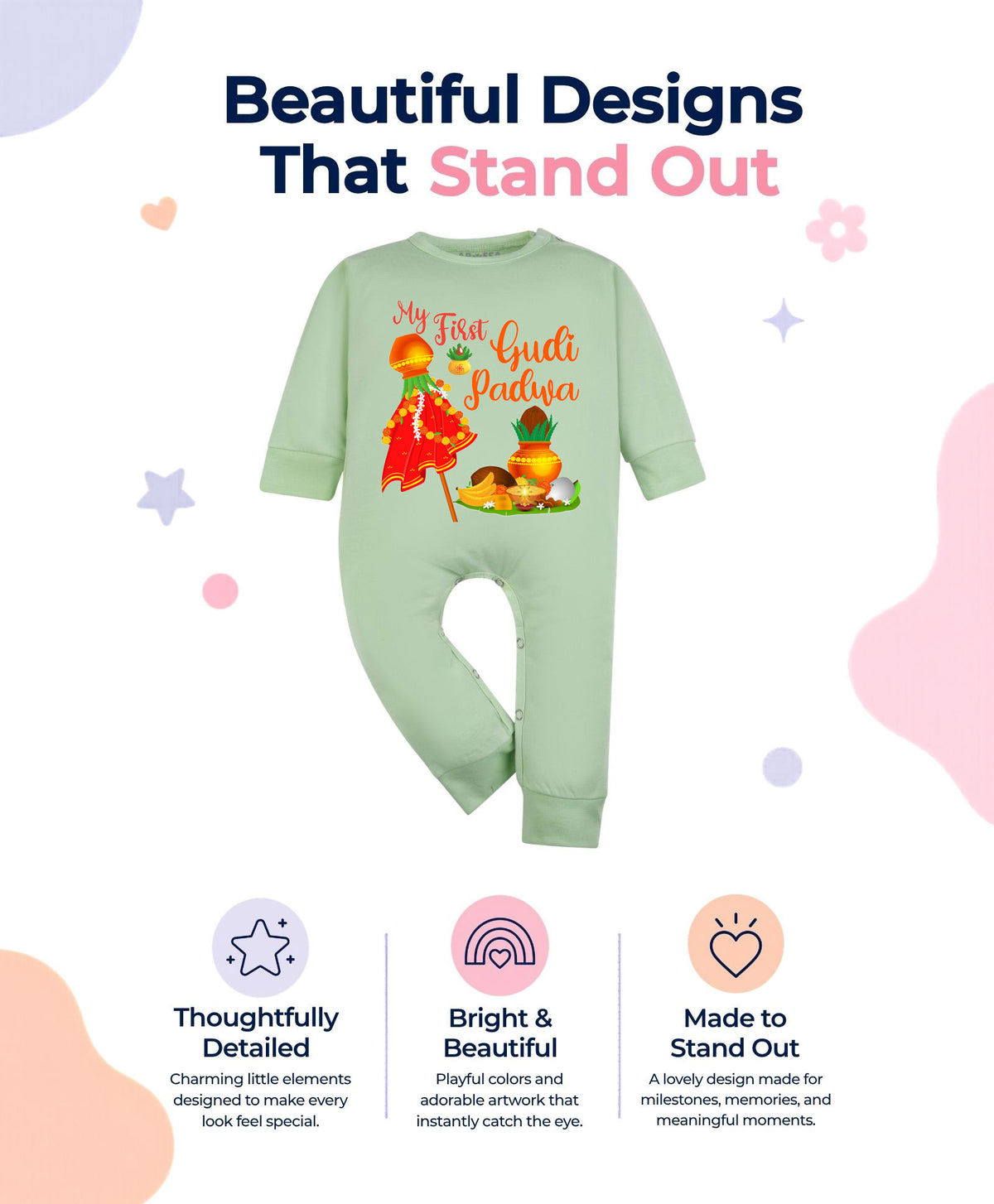 No | My First Gudi Padwa - Jumpsuit