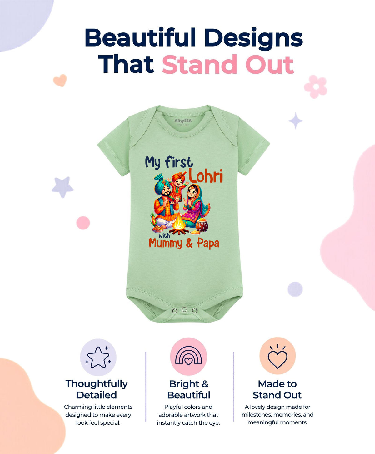 No | My First Lohri - Romper