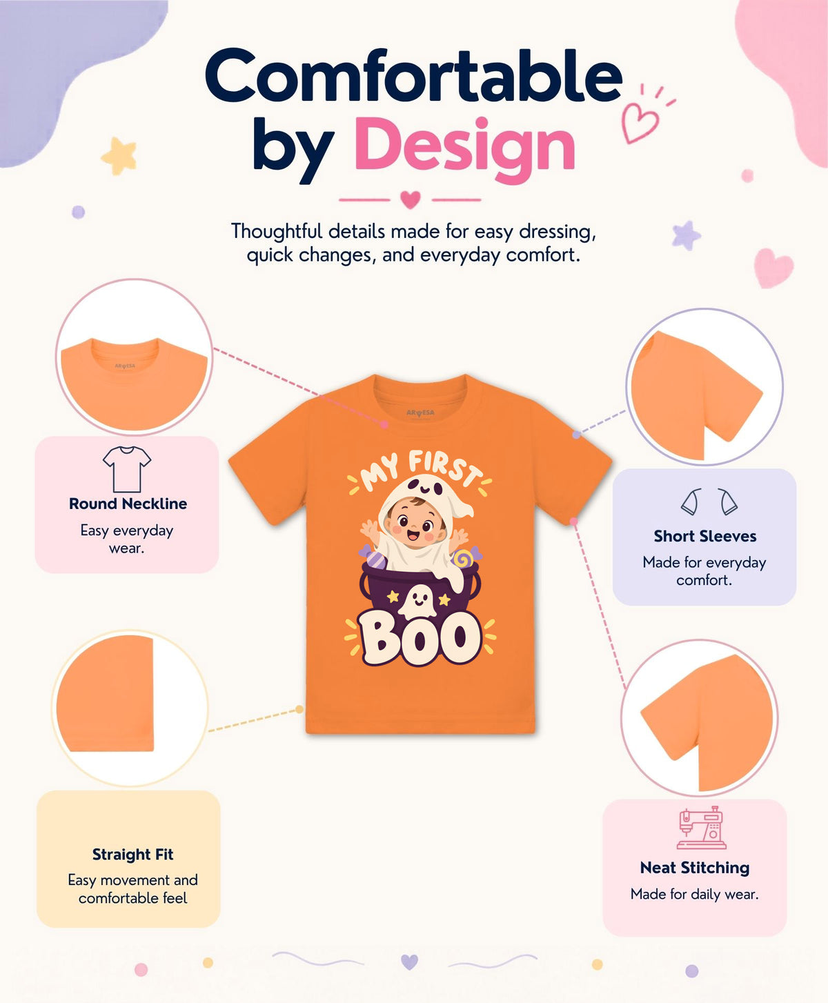 My First Boo Halloween - T-shirt