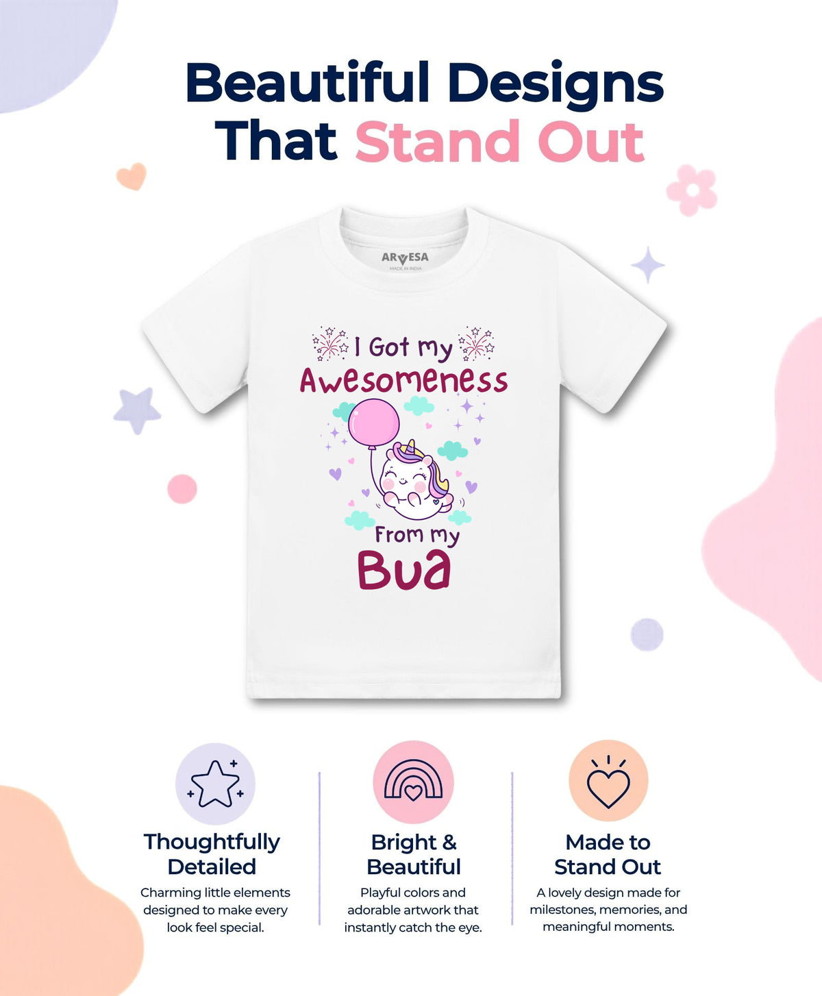No | I Got Awesomeness From Bua - T-shirt