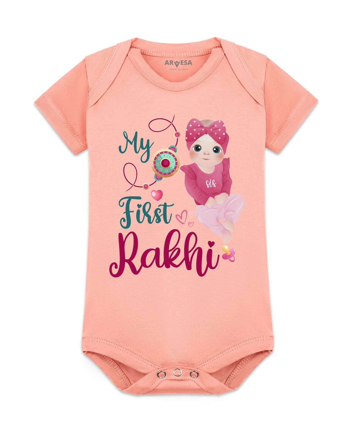 No | My First Rakhi - Romper