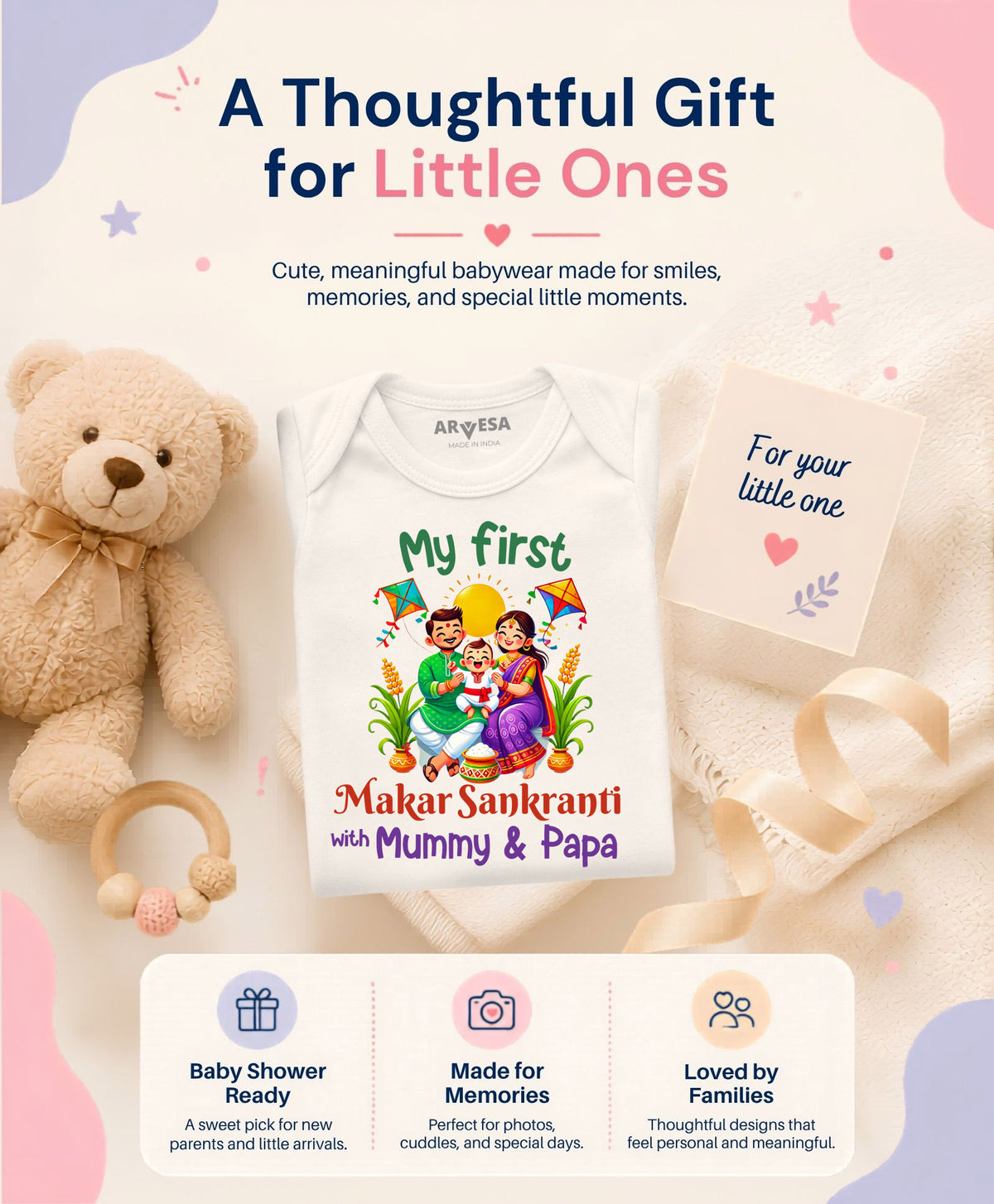 No | My First Makar sankranti - Romper