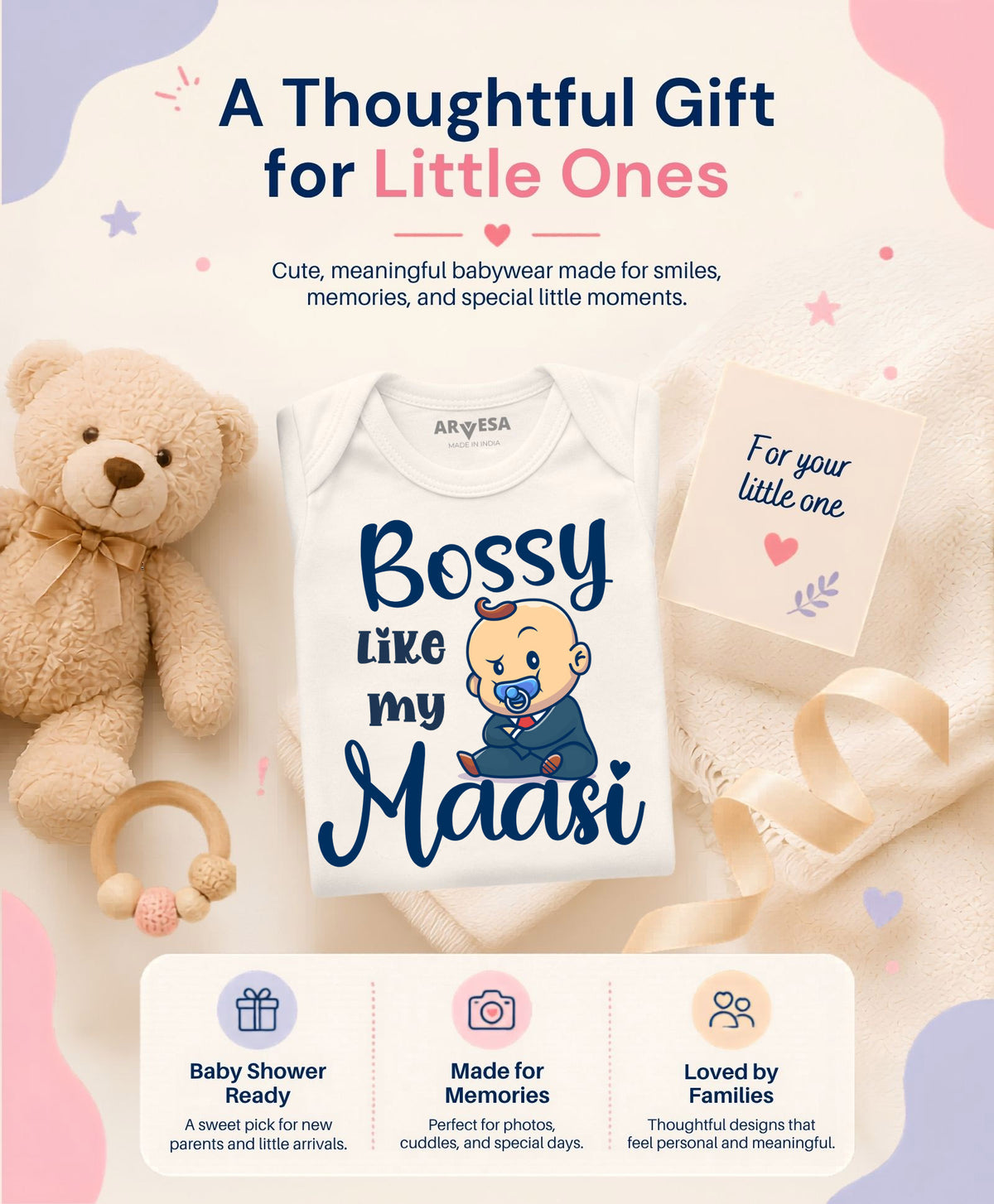 No | Bossy Like My Maasi - Romper