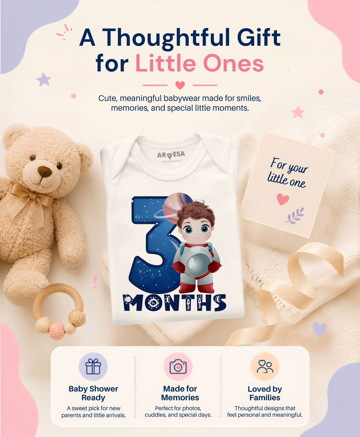 No | 3 Month - Romper