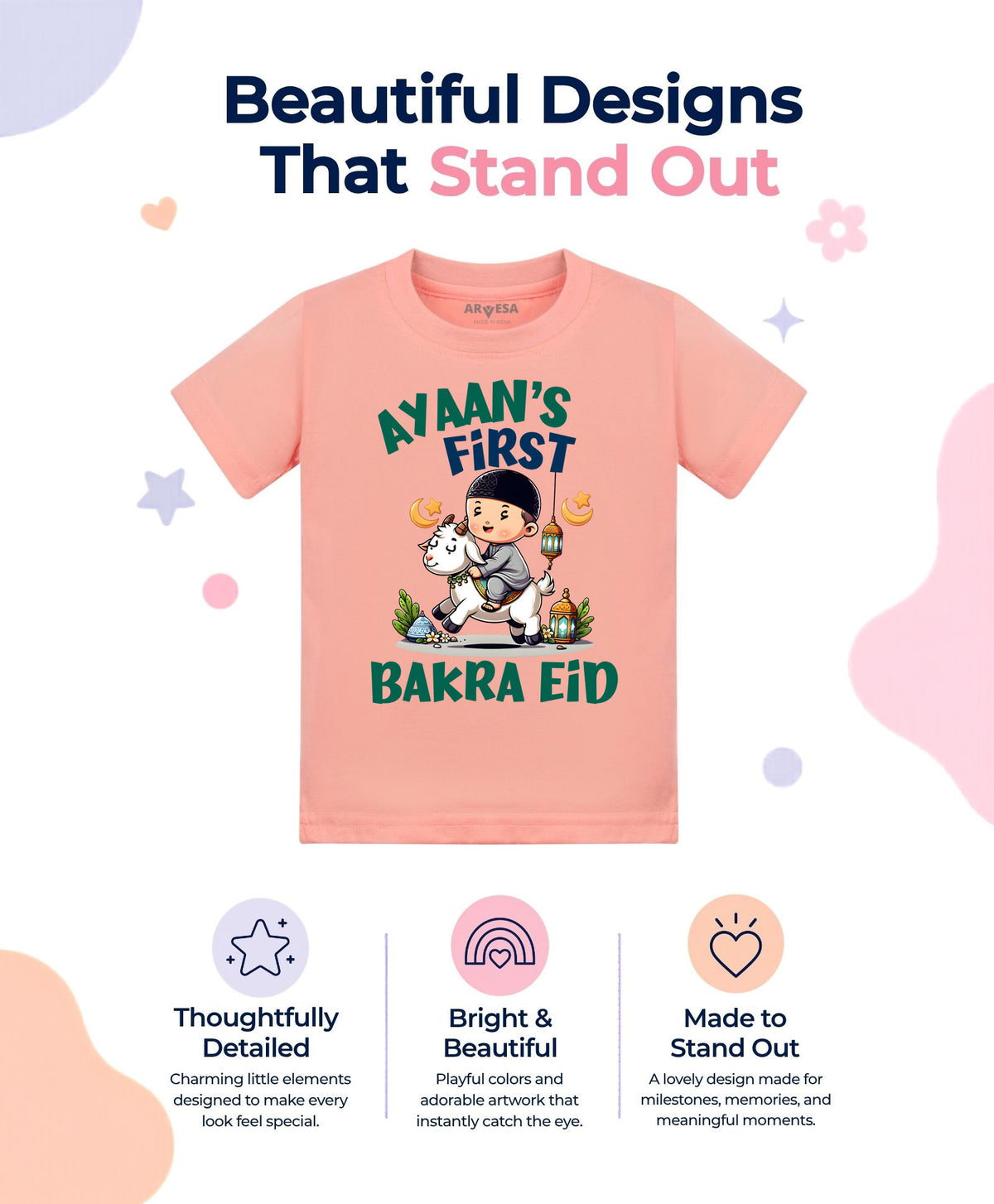 Yes | My First Eid - T-shirt