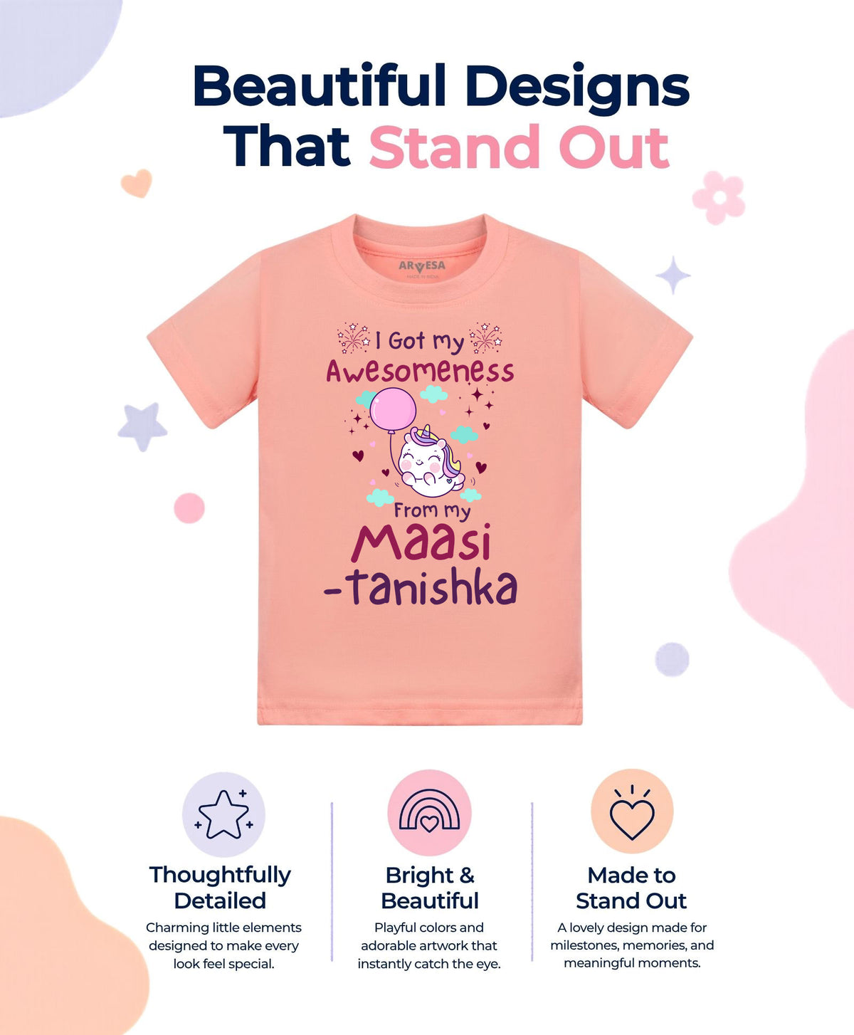 Yes | I Got Awesomeness From Maasi - T-shirt