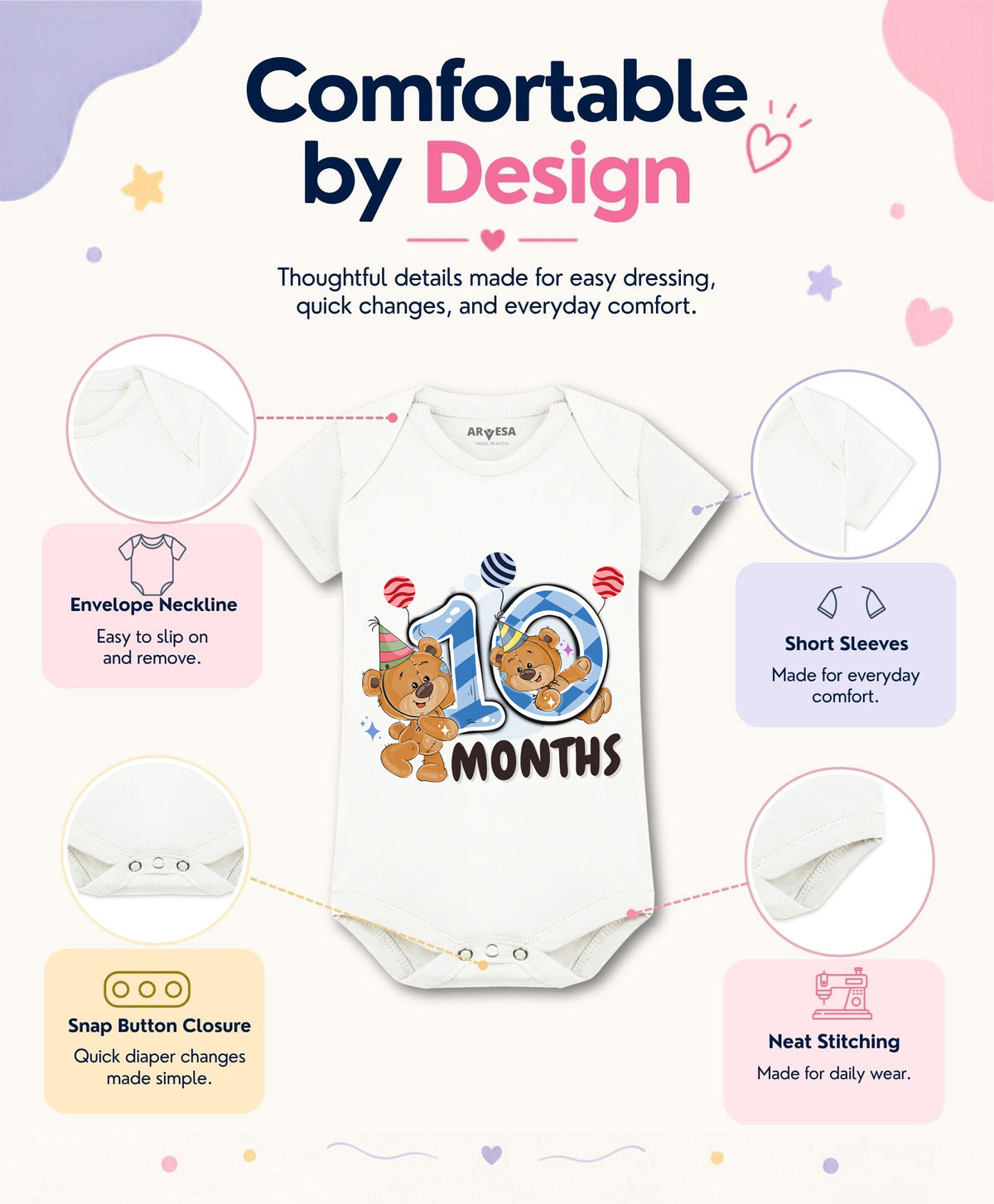 No | 10 Month - Romper