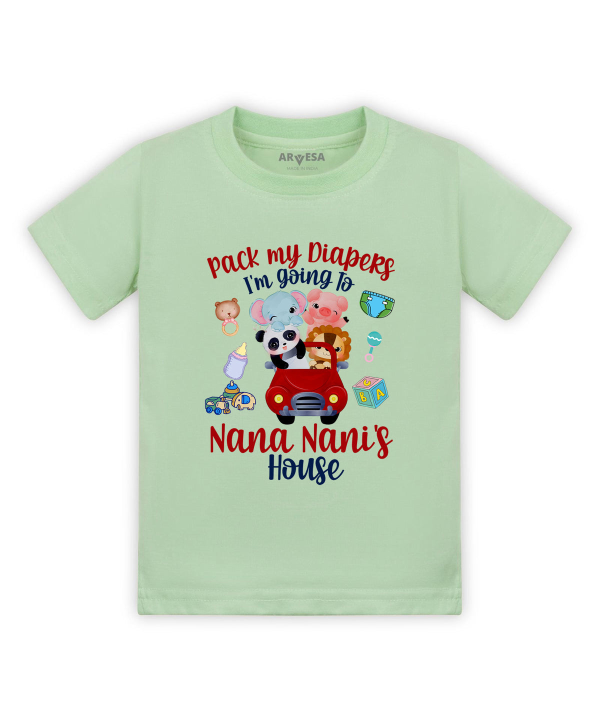 No | I Am Going To Nana Nani House - T-shirt