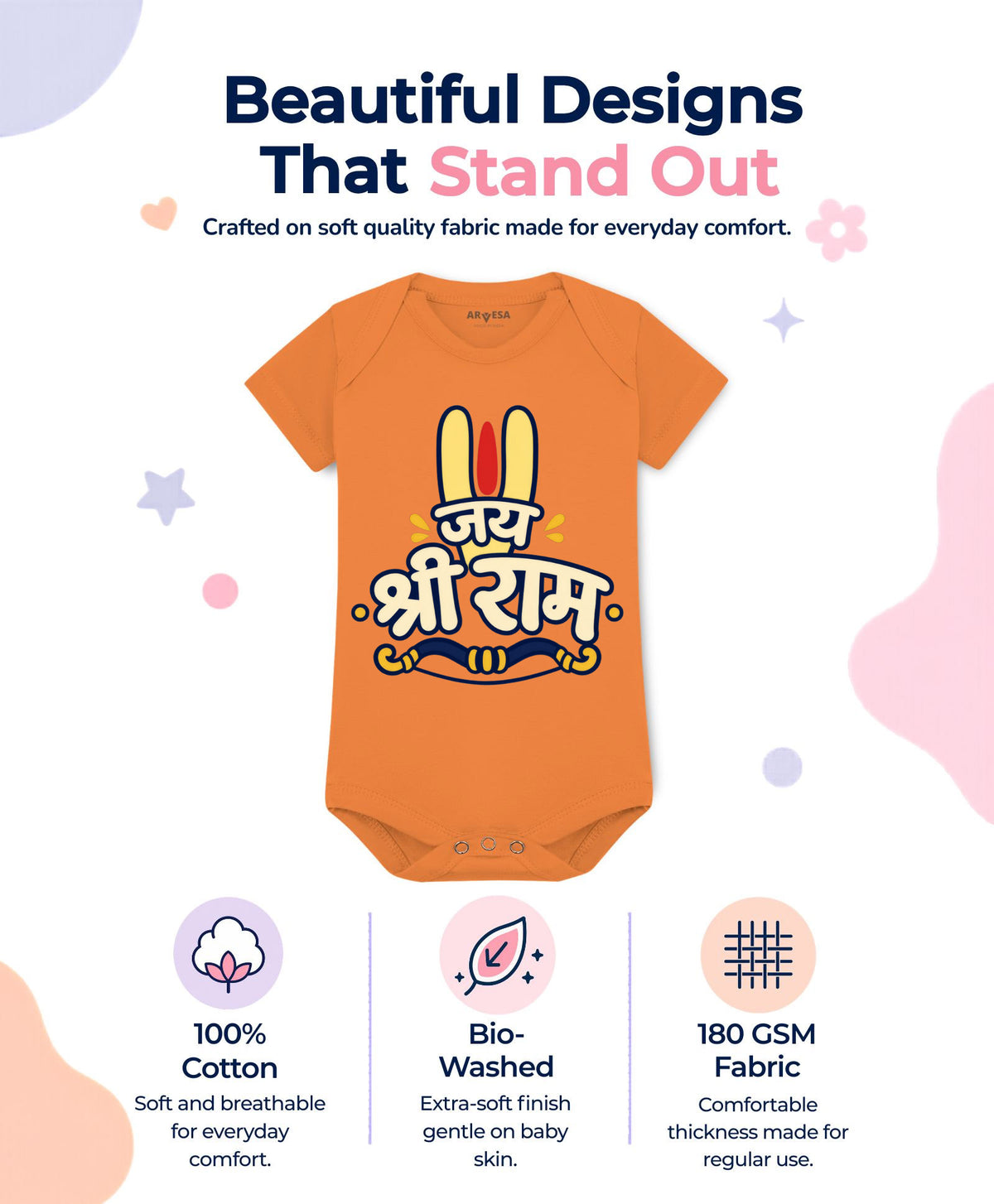 Jai Shree Ram Dussehra - Romper
