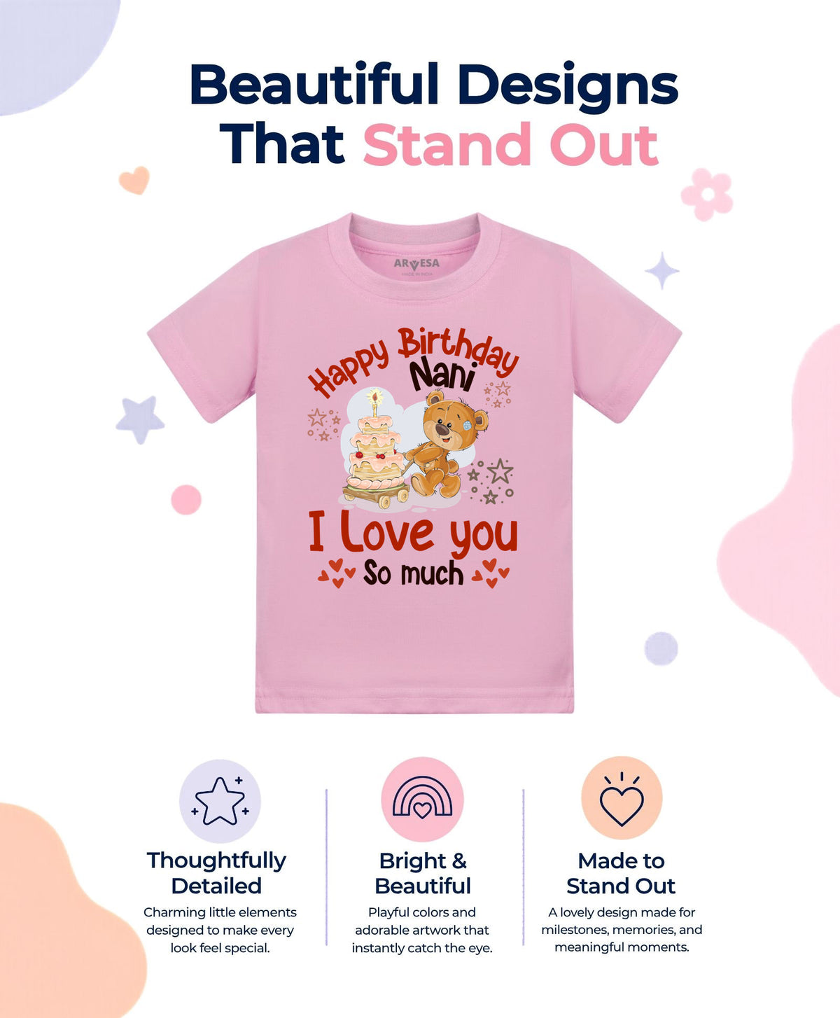 No | Happy Birthday Nani Family Birthday - T-shirt