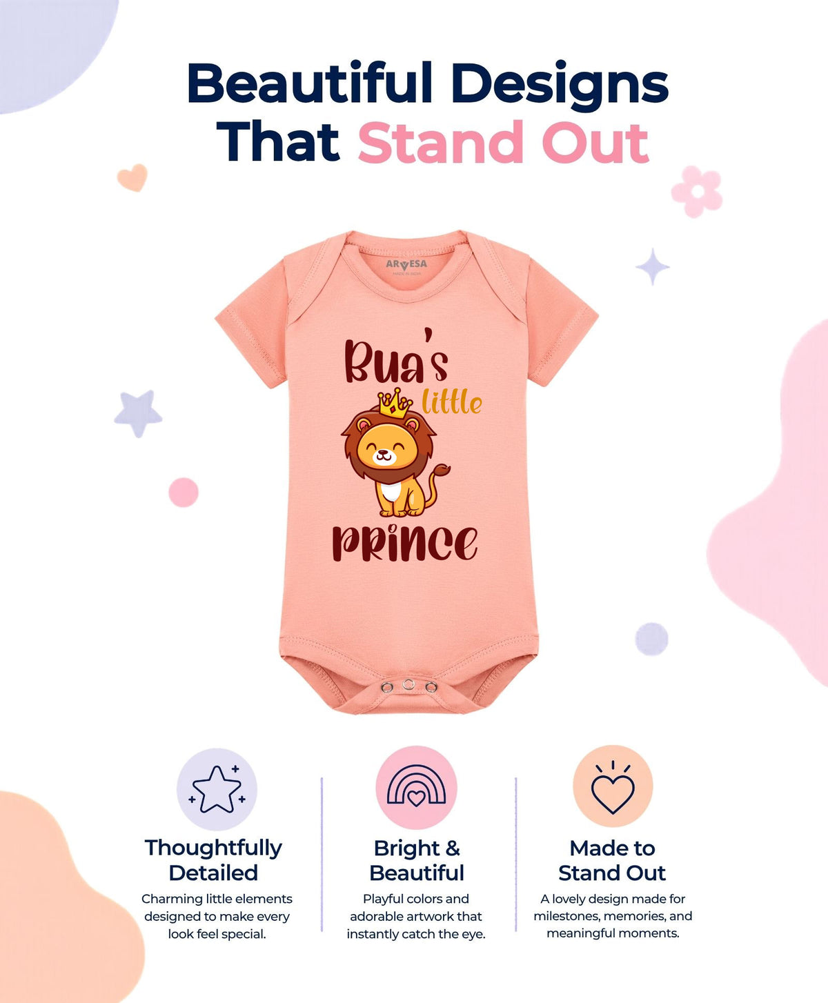 No | Bua Little Prince - Romper