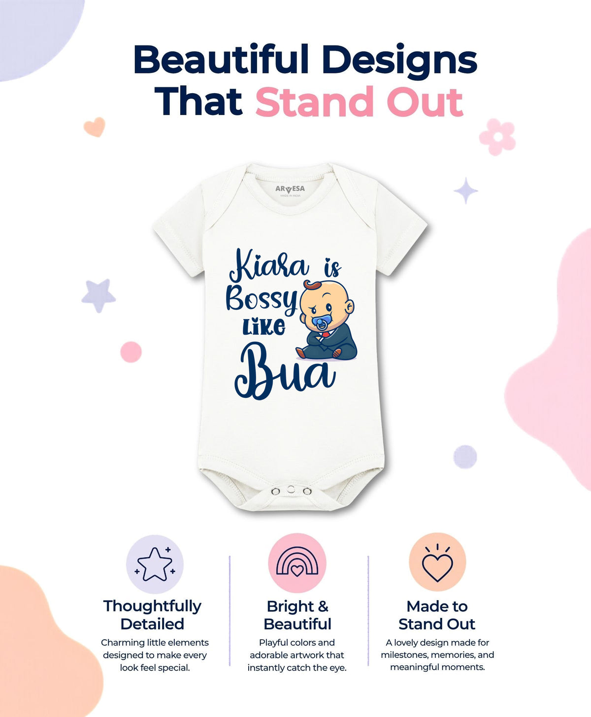 Yes | Bossy Like My Bua - Romper