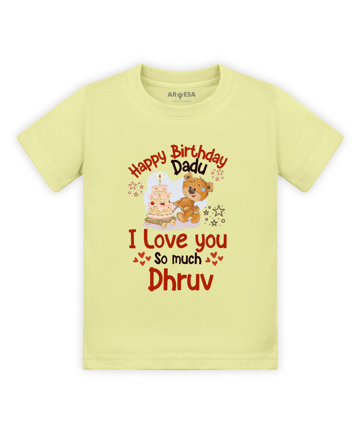 Yes | Happy Birthday Dadu Family Birthday - T-shirt