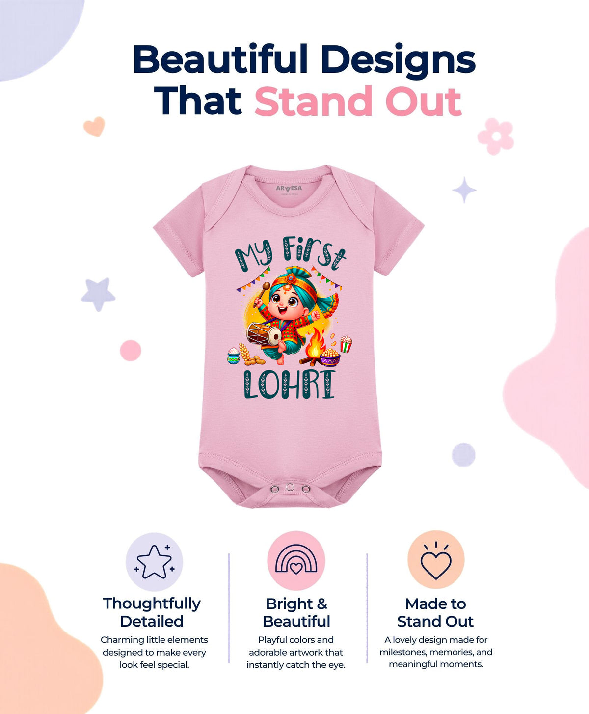 No | My First Lohri - Romper