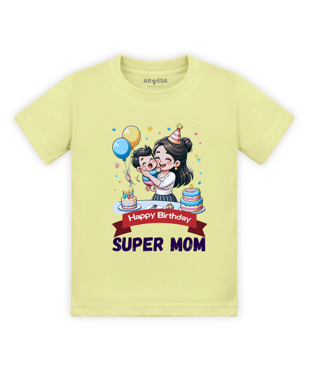No | Happy Birthday Super Mom Mom Birthday - T-shirt