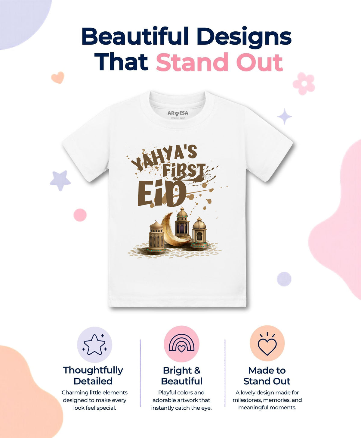 Yes | My First Eid - T-shirt