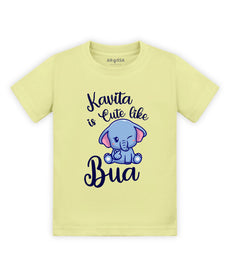 T-shirt featuring the same print