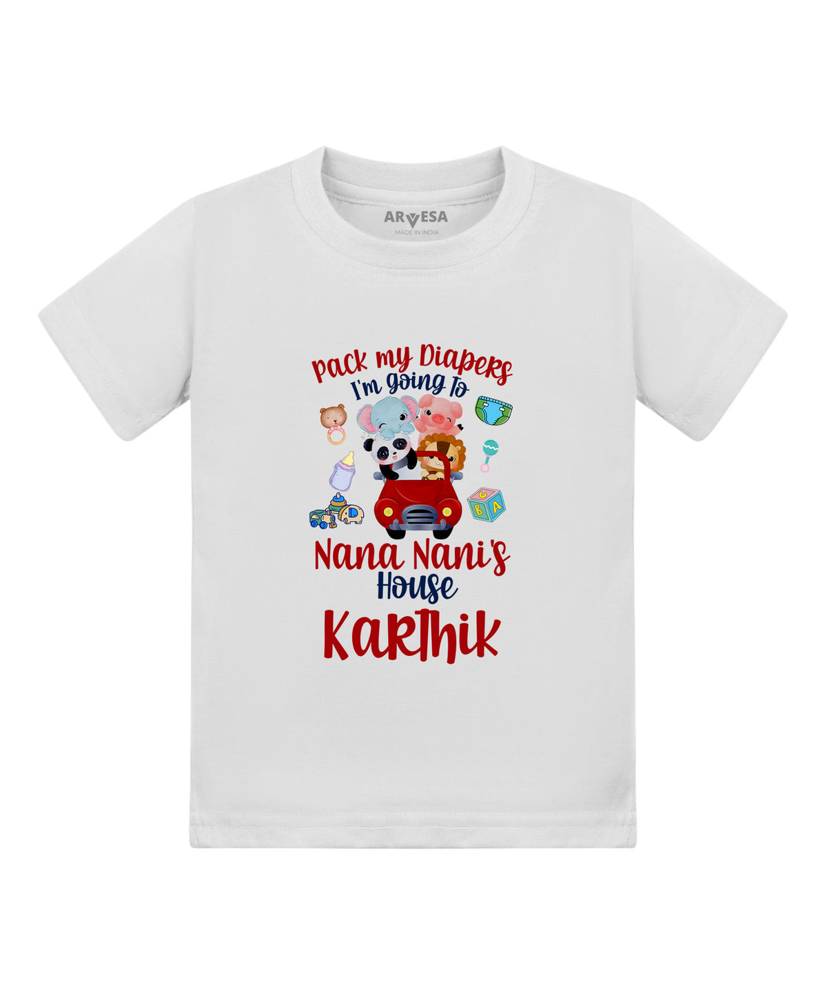Yes | I Am Going To Nana Nani House - T-shirt
