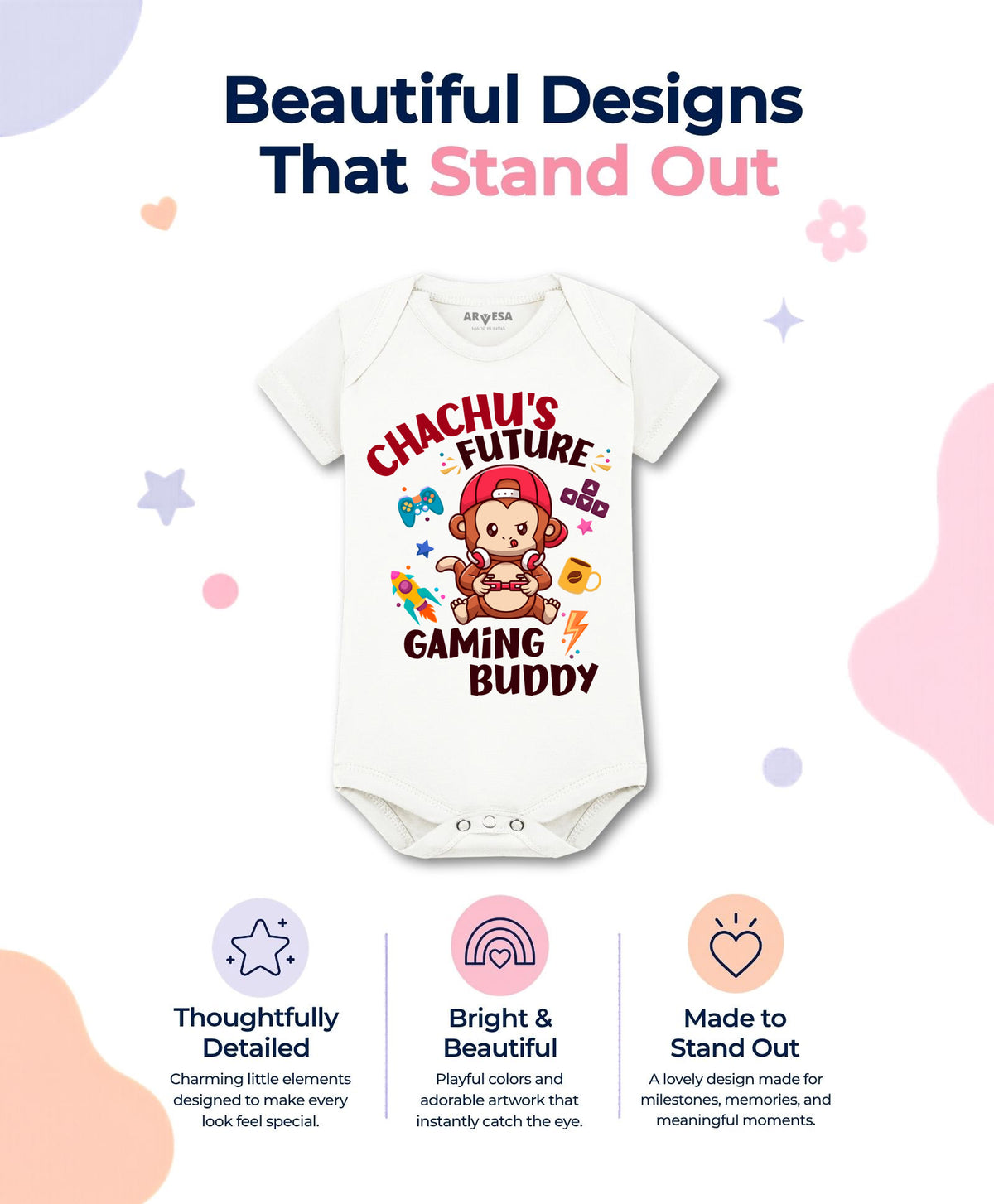 No | Chachu Future Gaming Buddy - Romper