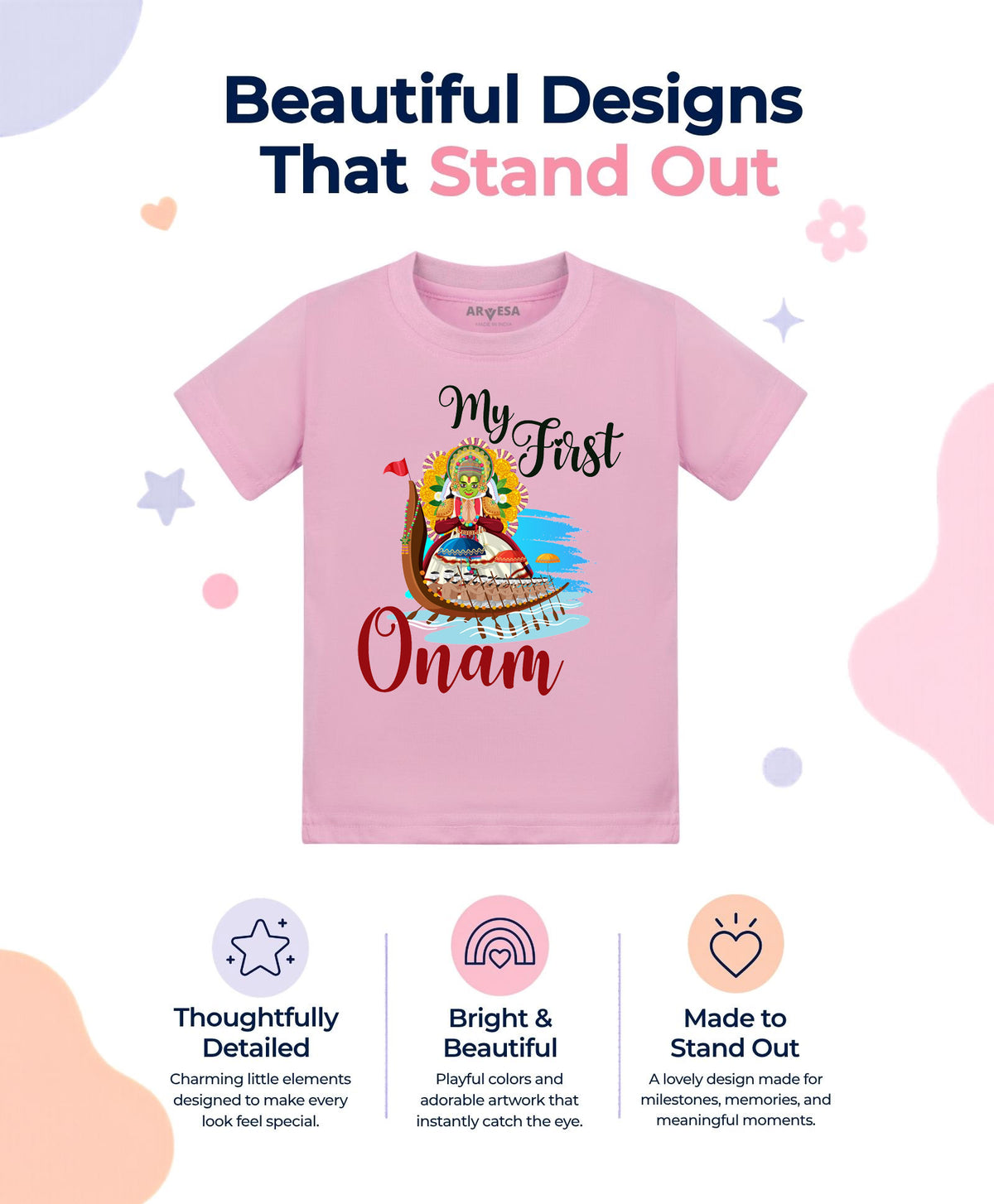 No | My First Onam - T-shirt