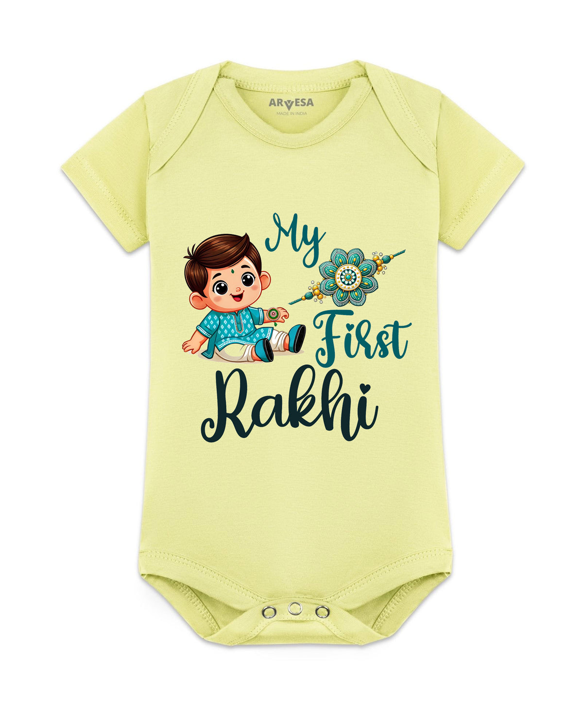 No | My First Rakhi - Romper