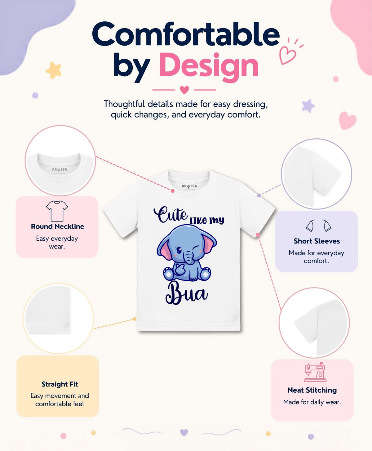 No | Cute Like My Bua - T-shirt