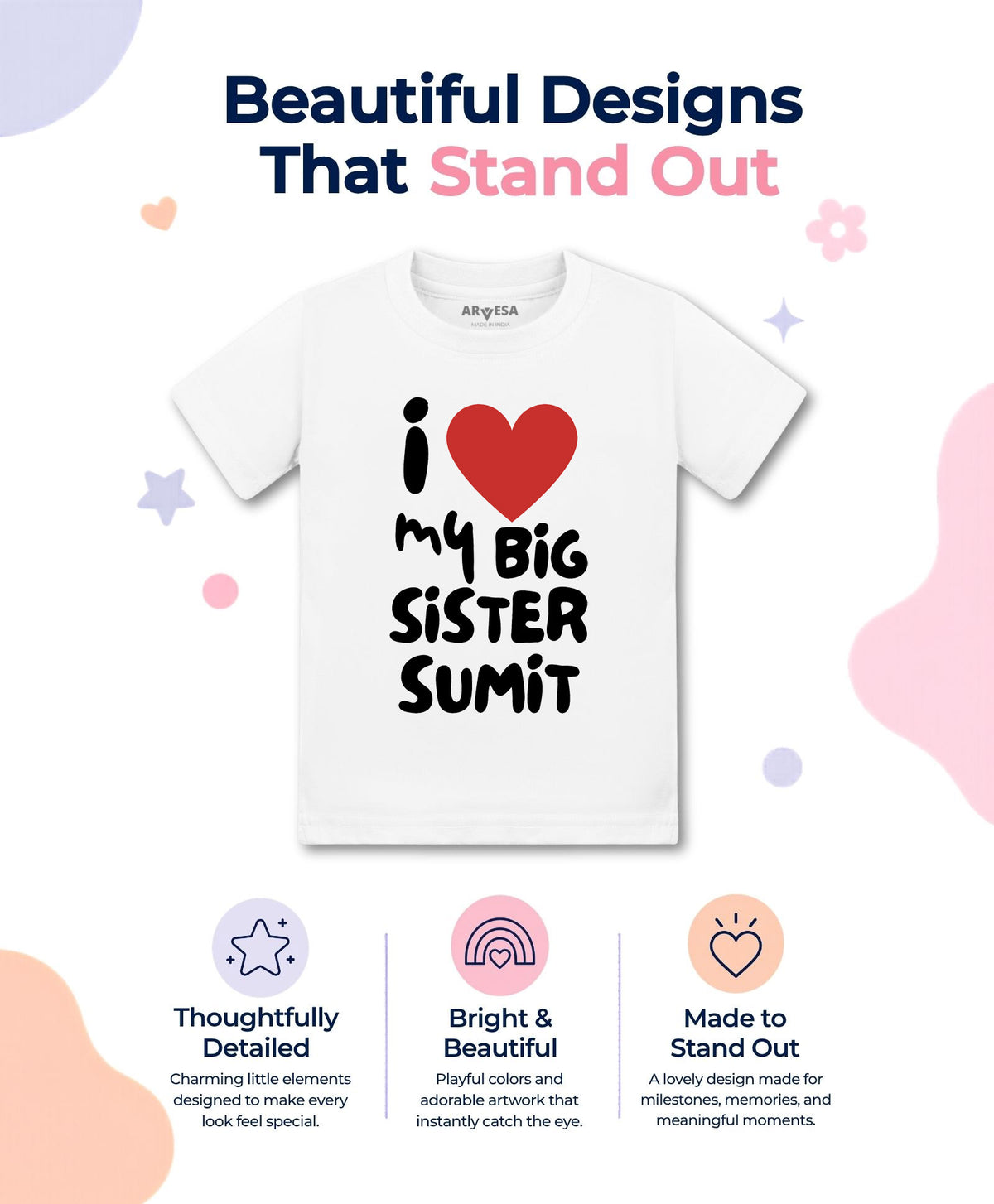 Yes | I love My Big Sister - T-shirt