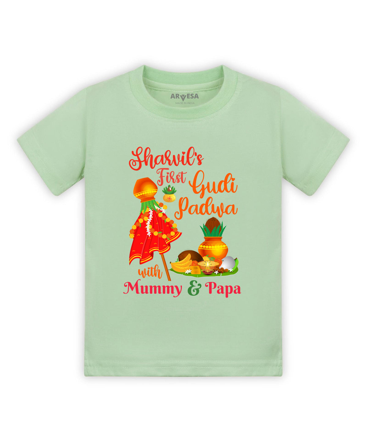 Yes | My First Gudi Padwa - T-shirt