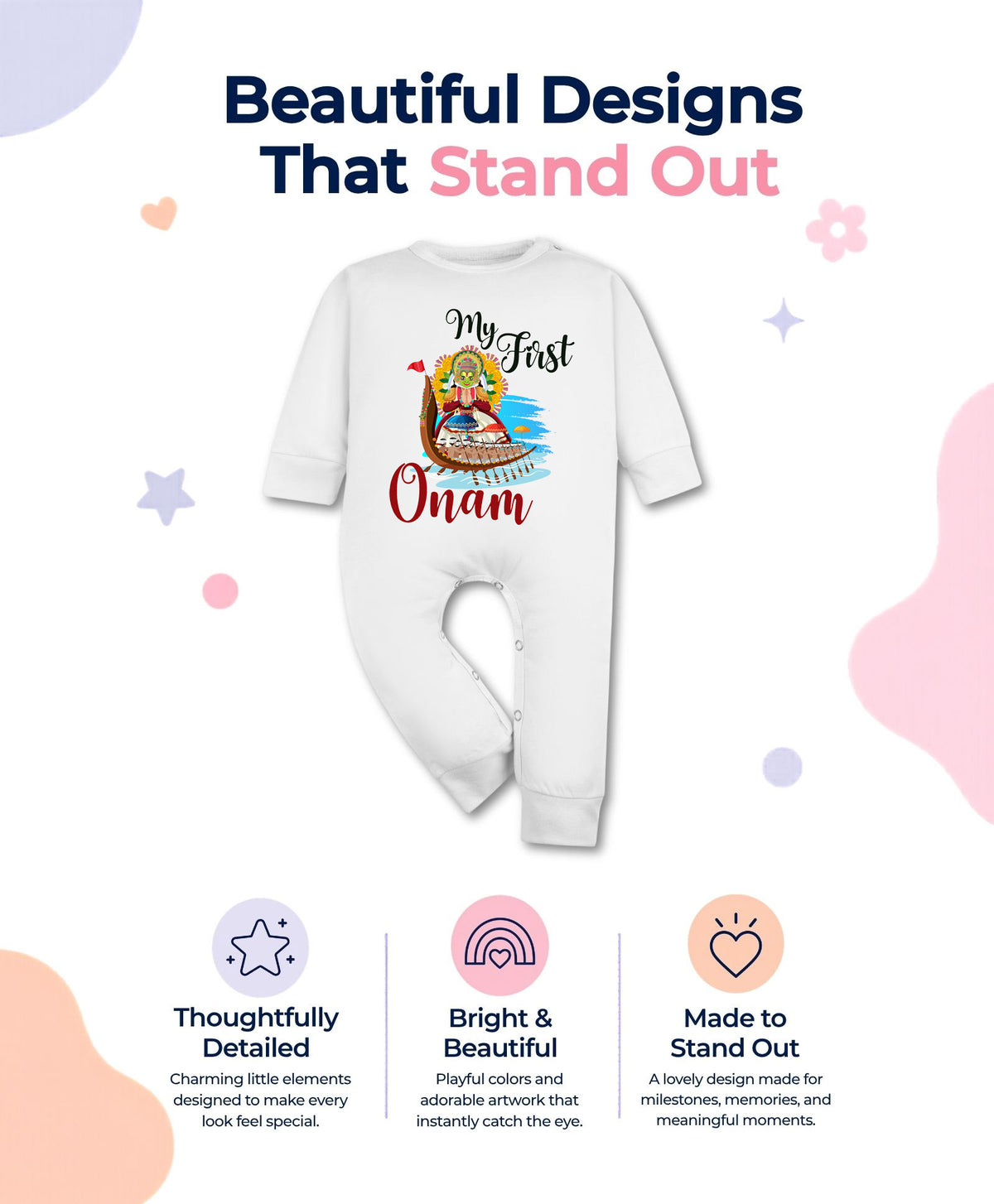 No | My First Onam - Jumpsuit