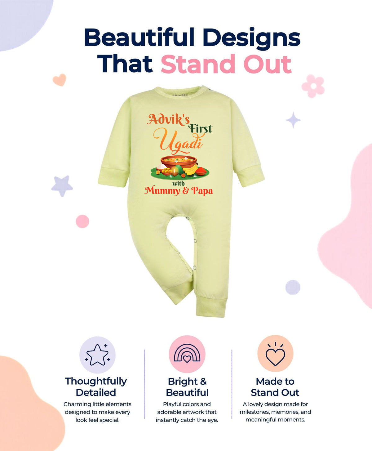 Yes | My First Ugadi - Jumpsuit