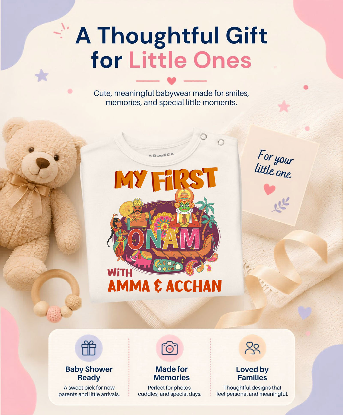 No | My First Onam - Jumpsuit