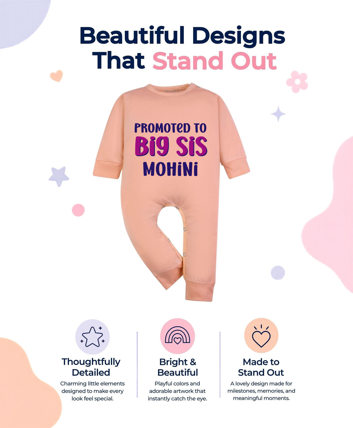 Yes | Promoted To Big Sis Sister - Jumpsuit