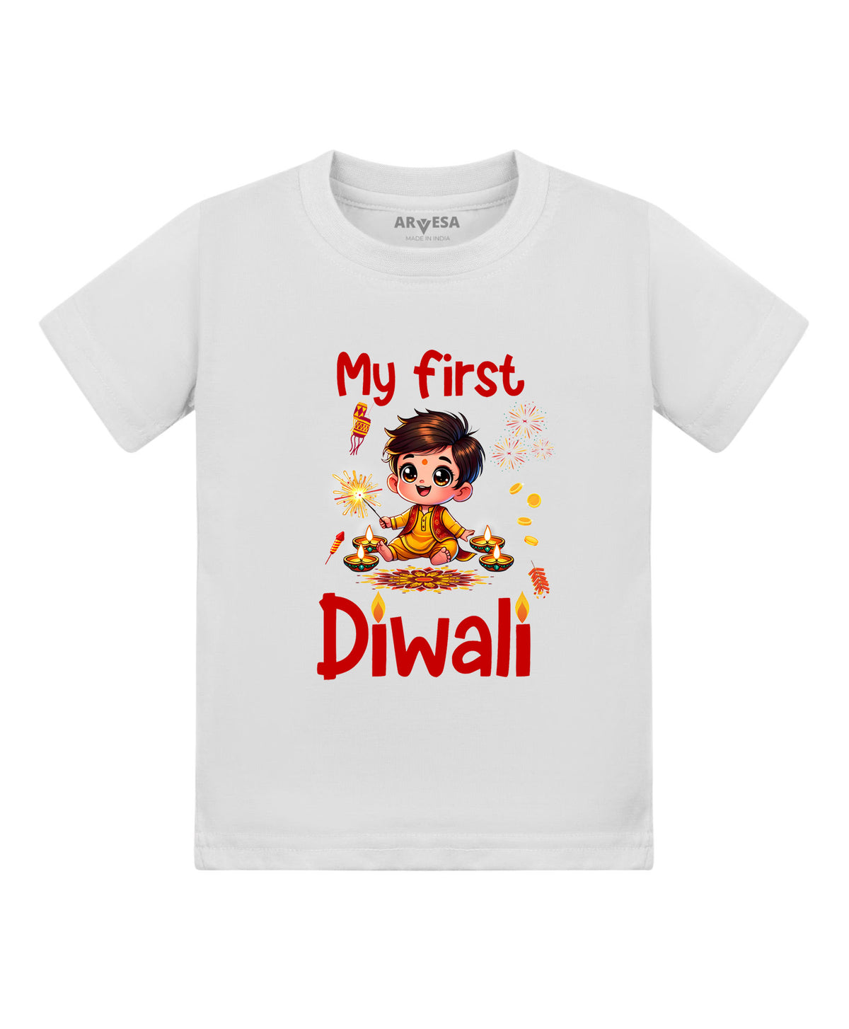 No | My First Diwali - T-shirt