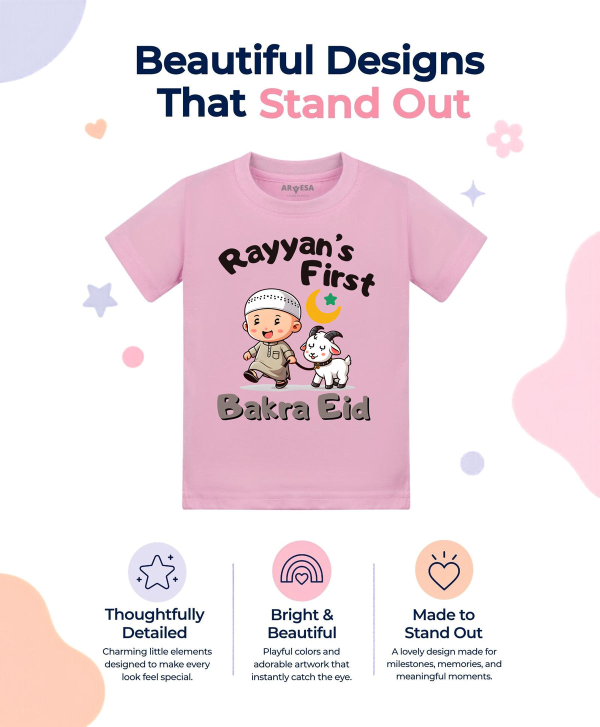 Yes | My First Eid - T-shirt