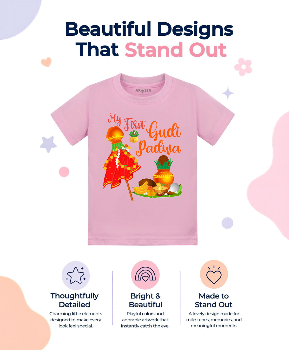 No | My First Gudi Padwa - T-shirt
