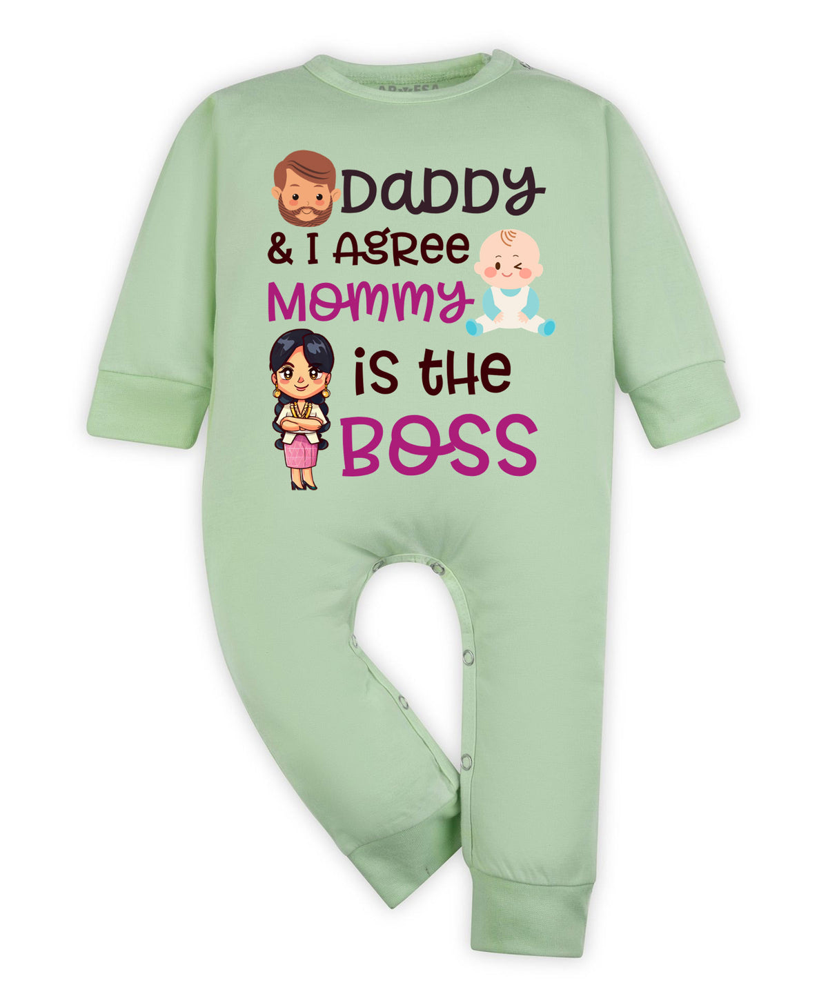 No | Daddy & I Agree Mommy Is Boss - Jumpsuit
