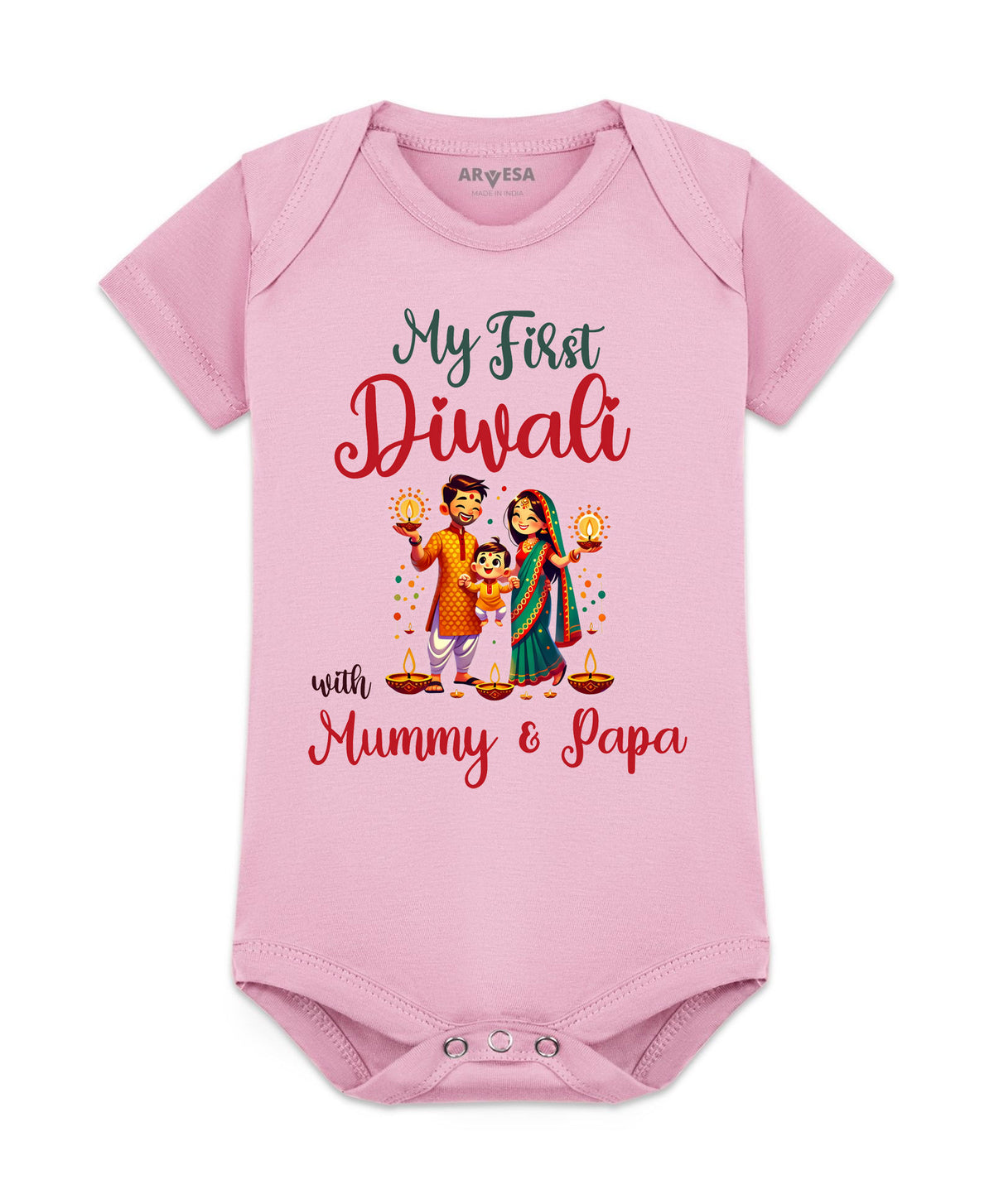 No | My First Diwali - Romper