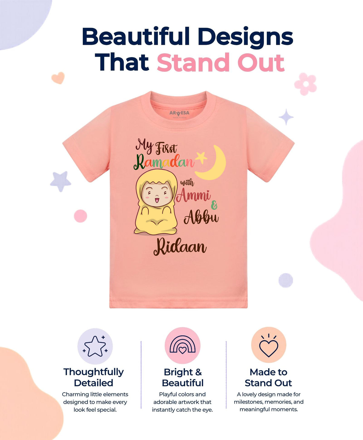 Yes | My First Ramadan - T-shirt