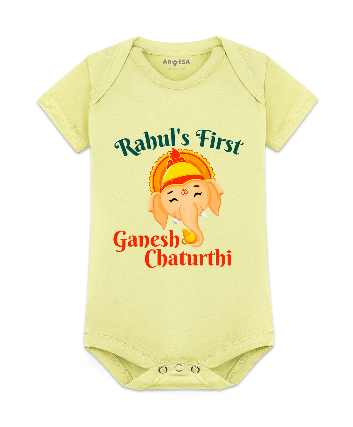 Yes | My First Ganesh Chaturthi - Romper