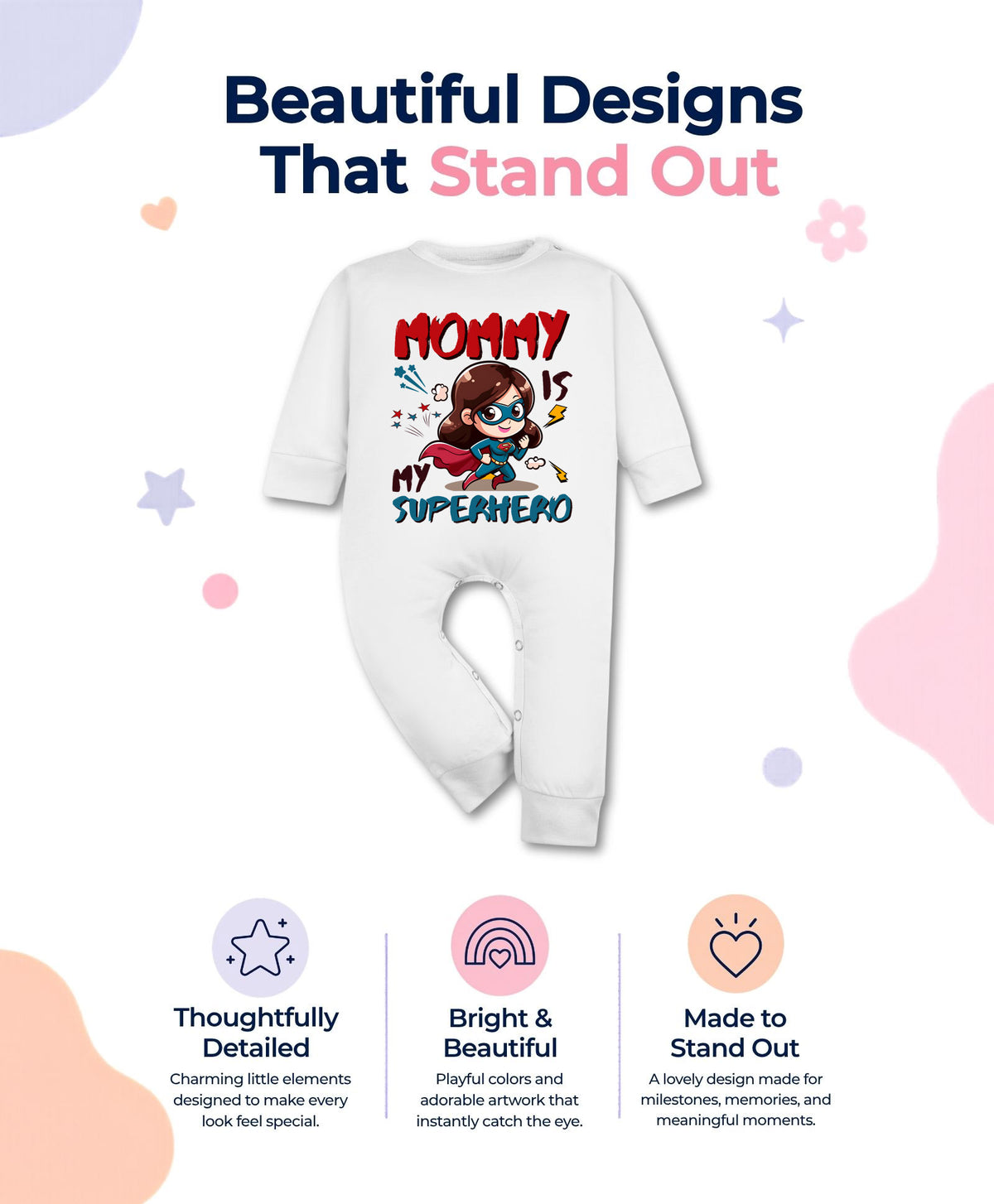 No | Mommy Is My Superhero - Jumpsuit