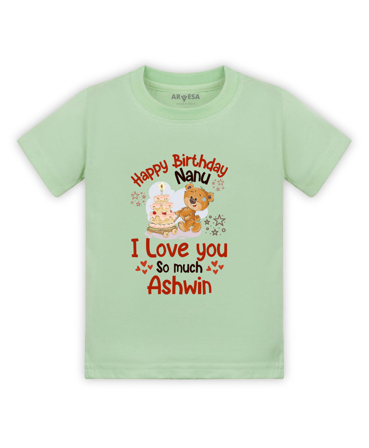Yes | Happy Birthday Nanu Family Birthday - T-shirt