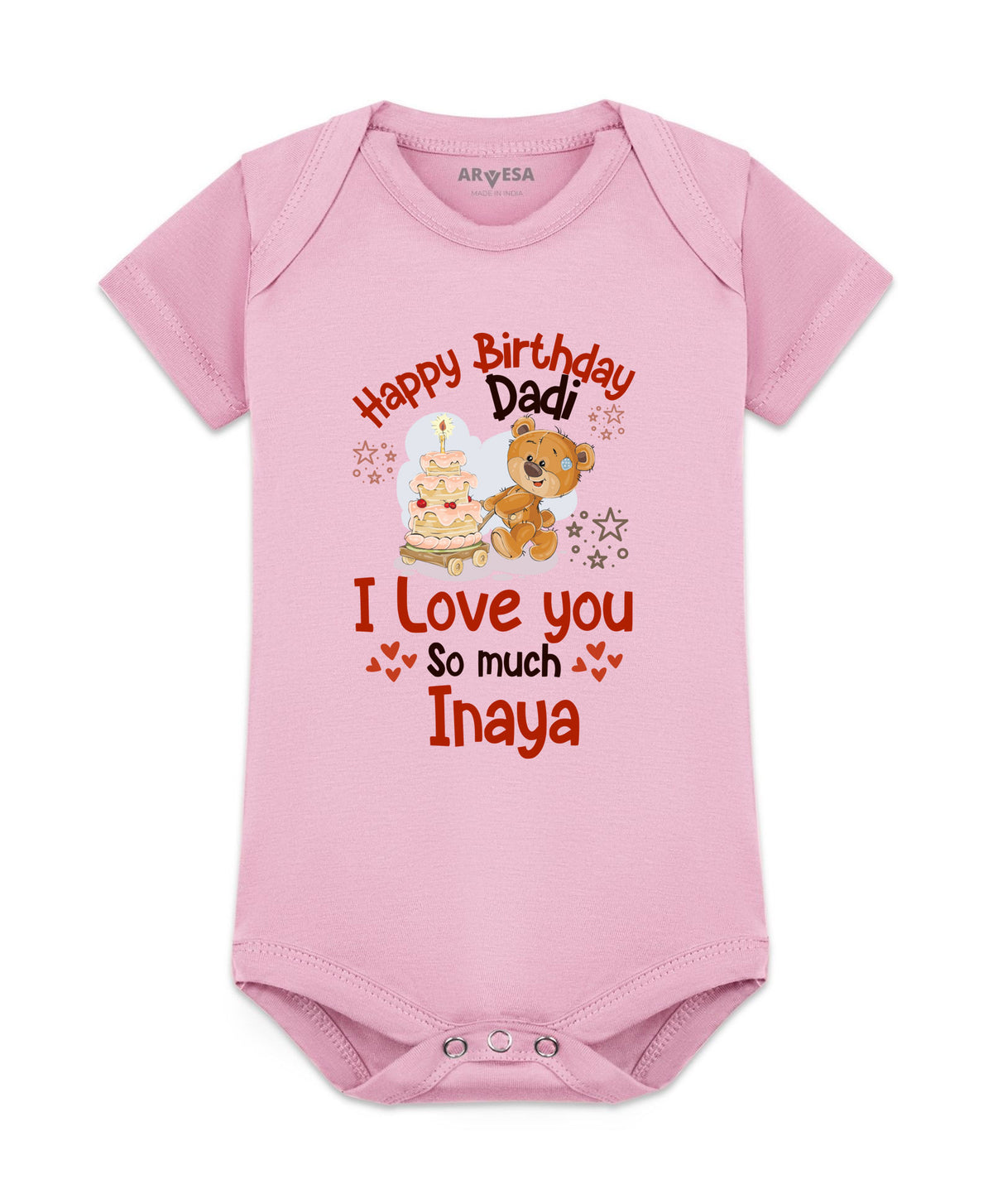 Yes | Happy Birthday Dadi Family Birthday - Romper